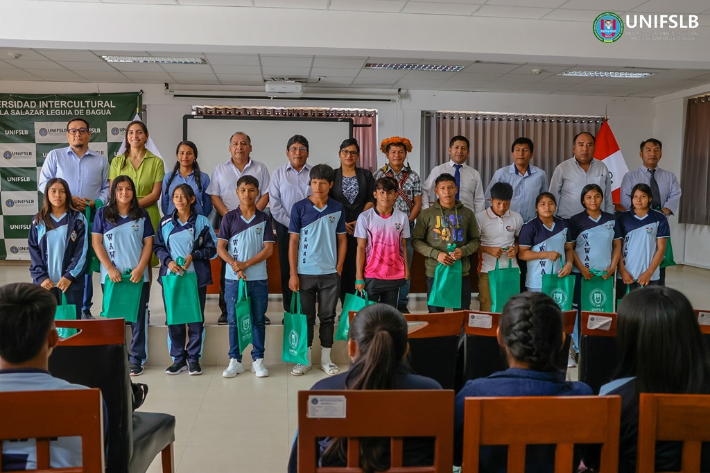  La UNIFSLB recibe a estudiantes de la I.E.N N° 16729 de la Comunidad Nativa de Wawas - Imaza