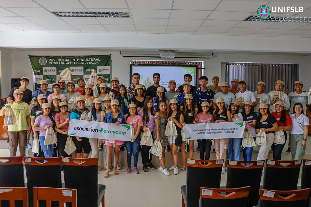 Estudiantes de la UNIFSLB participan en el Programa Ferreycorp "Impulsando talento con valores"