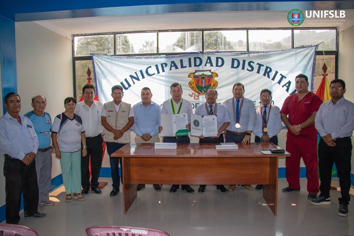 La UNIFSLB y la Municipalidad Distrital de Copallín firman importante Convenio de Cooperación Interinstitucional