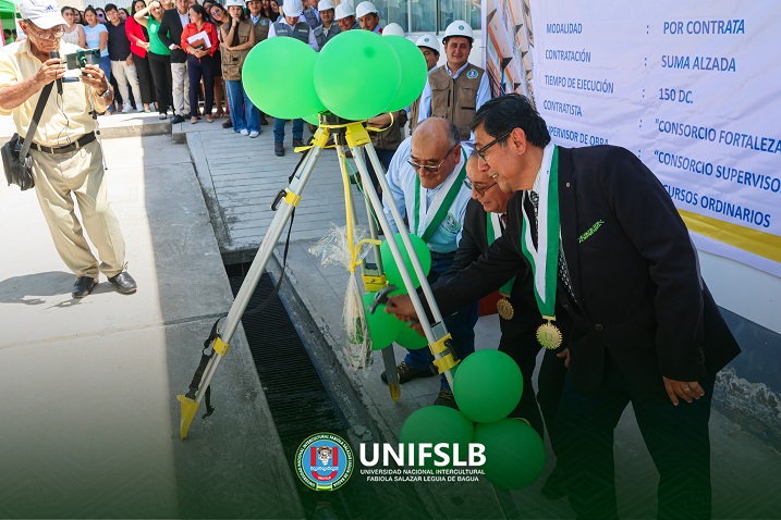 UNIFSLB impulsa importante obra de infraestructura en beneficio de sus estudiantes